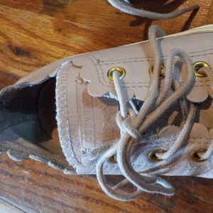 Converse All Star Powder Pink Scallop Low size 6